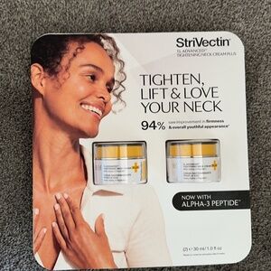 New - StriVectin TL Advanced Tightening Neck Cream Plus/2-pack 1.oz